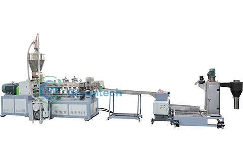 Two Screw Extruder Pelletizing Machine